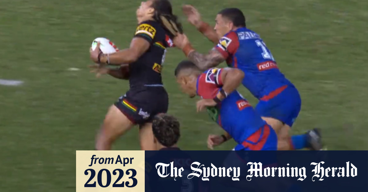Nrl 2023 Penrith Panthers Jarome Luais Hair Pulling Incident Leaves Referee In A ‘no Win 9615